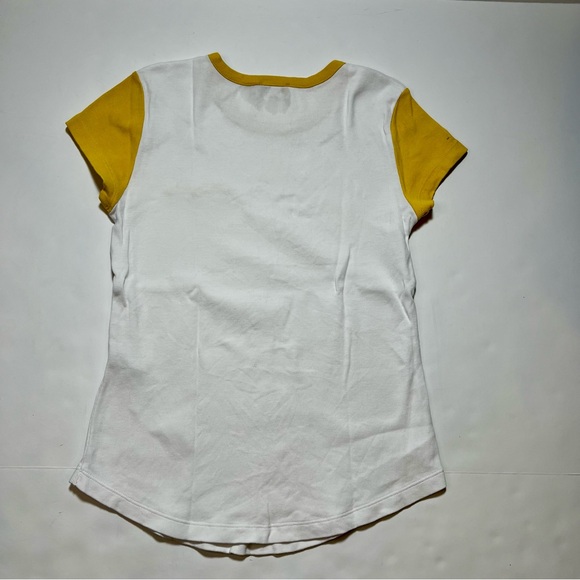 FRAME Denim T-shirt Short Cap Sleeve "Los Angeles" Size M - Picture 8 of 9